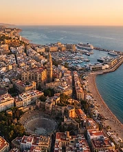 Fotografía representativa de Málaga capital