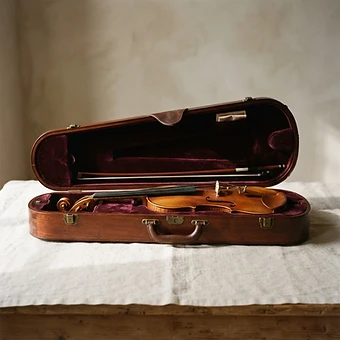 Estojo para violino (demonstrativo)