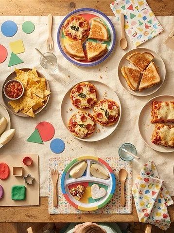 Shapes Theme Dinner