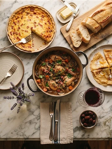 French-Themed Dinner