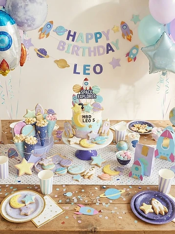Space Themed Birthday Party