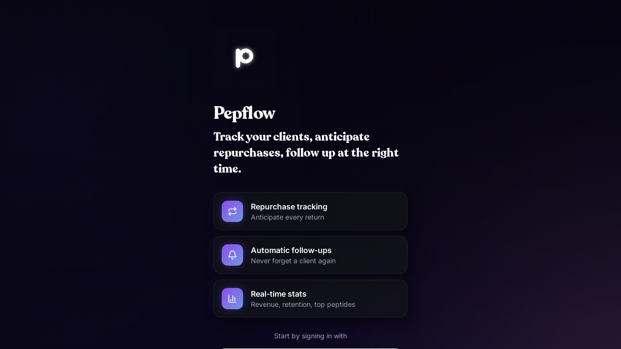 Patron application CRM template preview