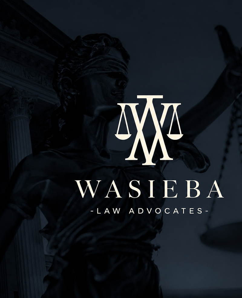 Lady Justice with scales — Wasieba Law Advocates