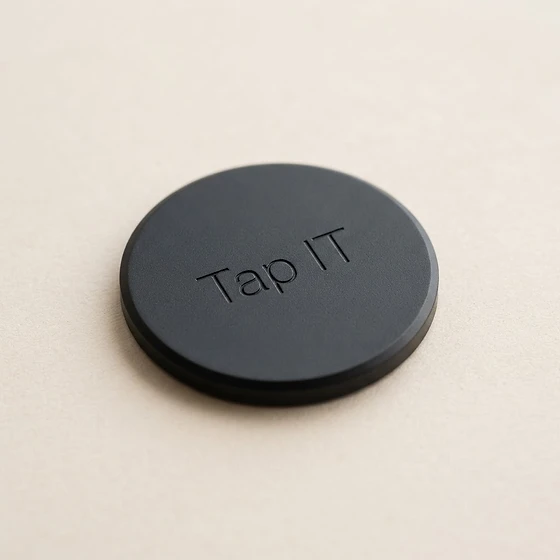 NFC-bricka i Black