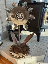 Brent Laflin salvaged-metal sculpture 9