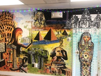 Ron Passerello mural artwork