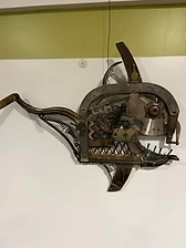 Brent Laflin salvaged-metal sculpture 8