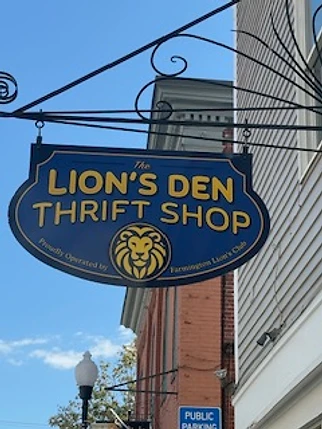 The Lion’s Den Thrift Shop detail view