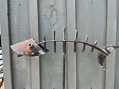 Brent Laflin salvaged-metal sculpture 2