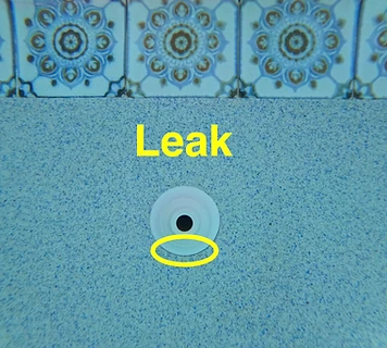 Pool leak repair