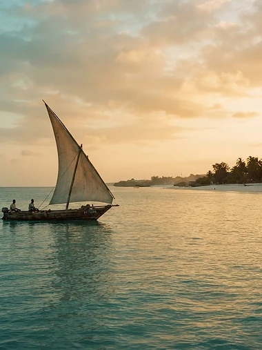 Stone Town at golden hour, Zanzibar