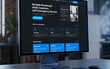 Concept design: Home Service Company Website