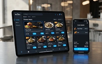 Concept design: Restaurant Ordering Website