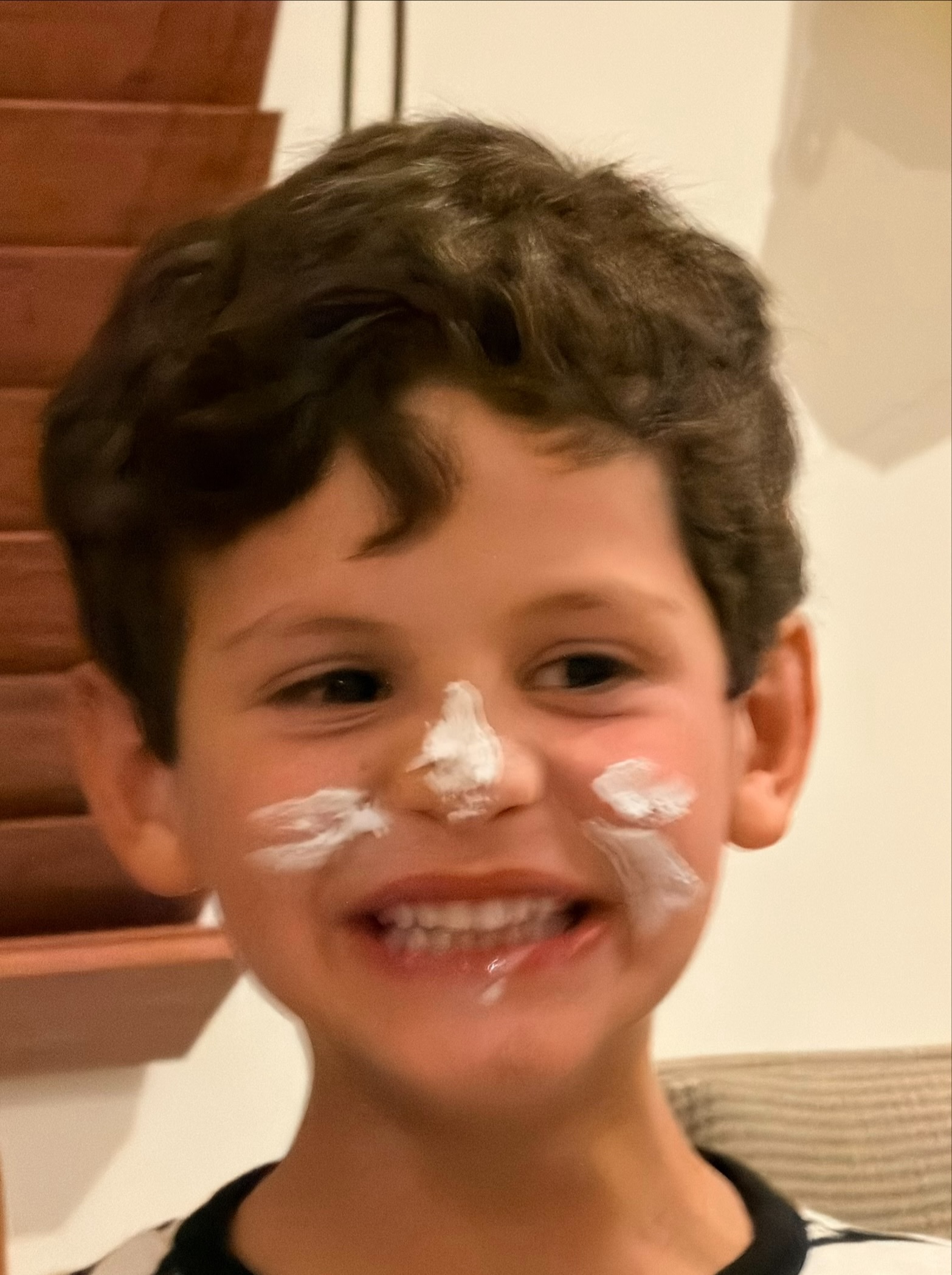 Foto da criança