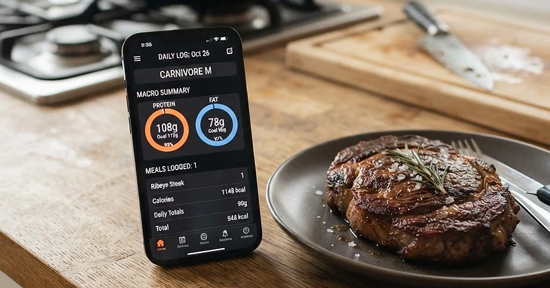 Best Carnivore Diet Apps: Macro Tracking and AI Logging for Zero-Carb Diets