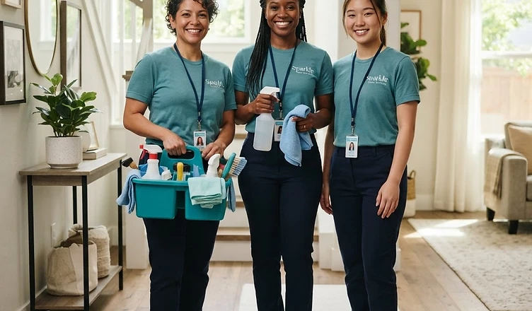 The Clean Core Cleaning Services team in St. John's