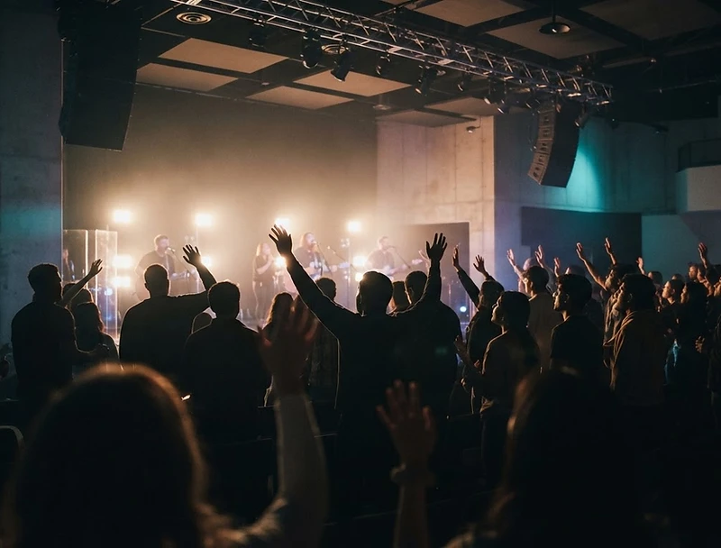 Worship gathering at The Door Church Halifax