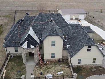 Residential roof replacement in Tulsa, OK