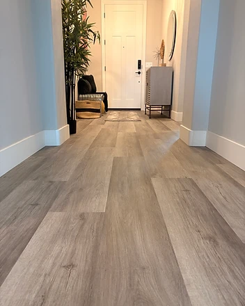 Luxury Vinyl flooring project by Gray's Flooring
