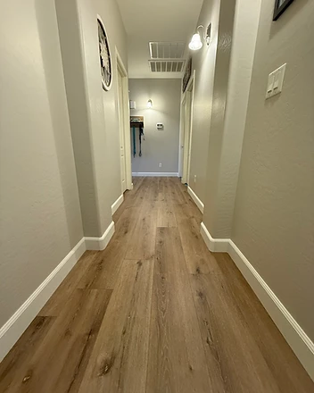Luxury Vinyl flooring project by Gray's Flooring