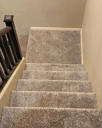 Carpet flooring project by Gray's Flooring