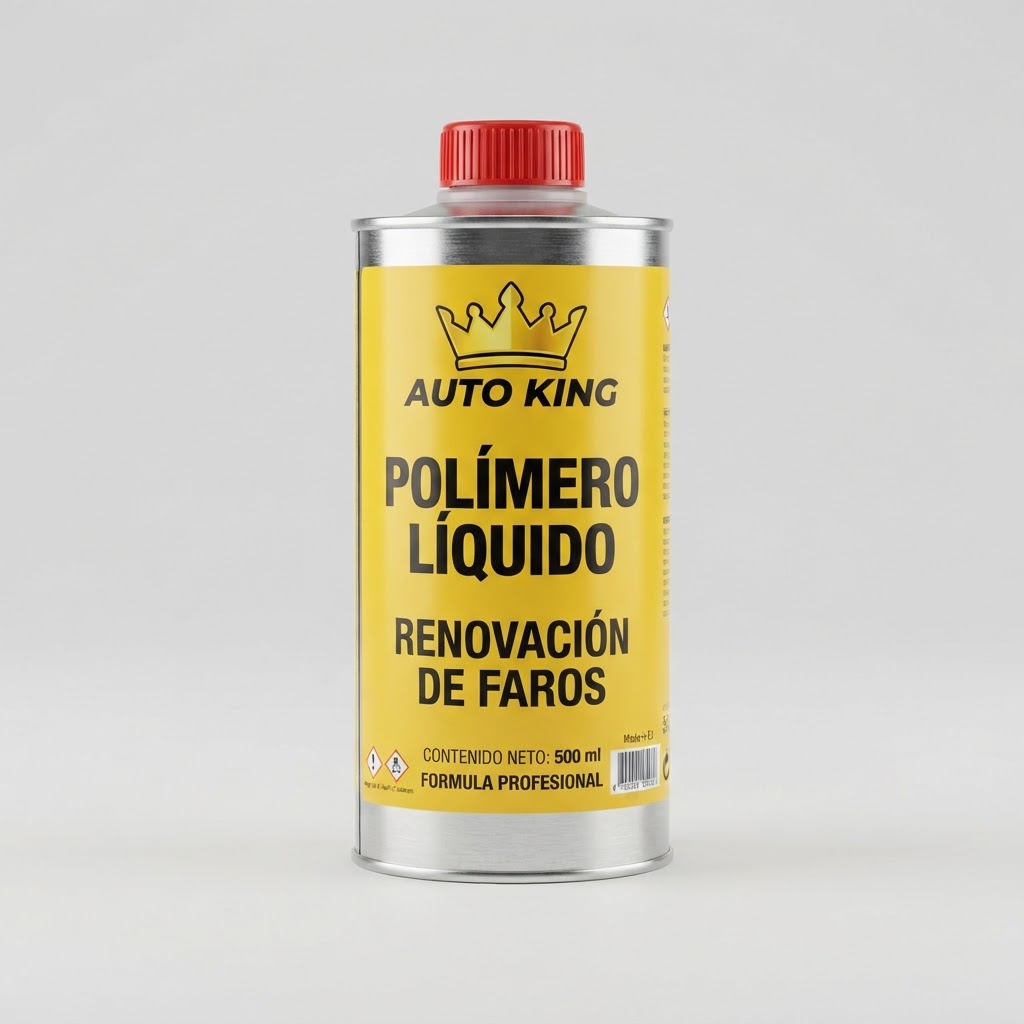 Polímero Líquido Auto King Renovación de Faros 500 ml