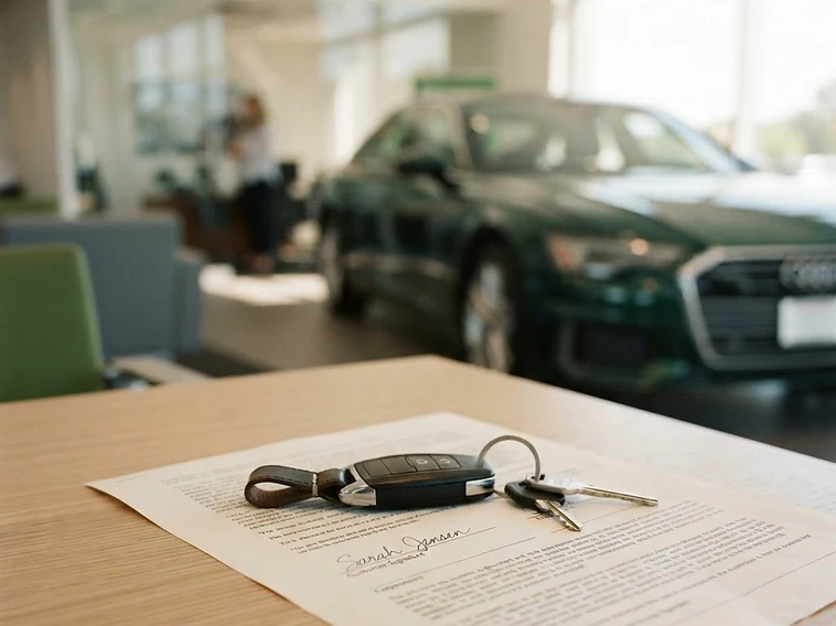 Financez l'achat d'une voiture d'un particulier