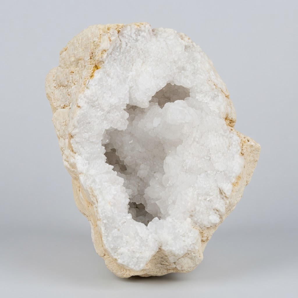 Geoda de cuarzo cristalizado