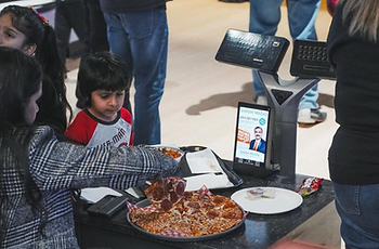Vivvion device In Restaurant