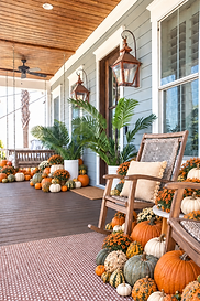 The Signature pumpkin display