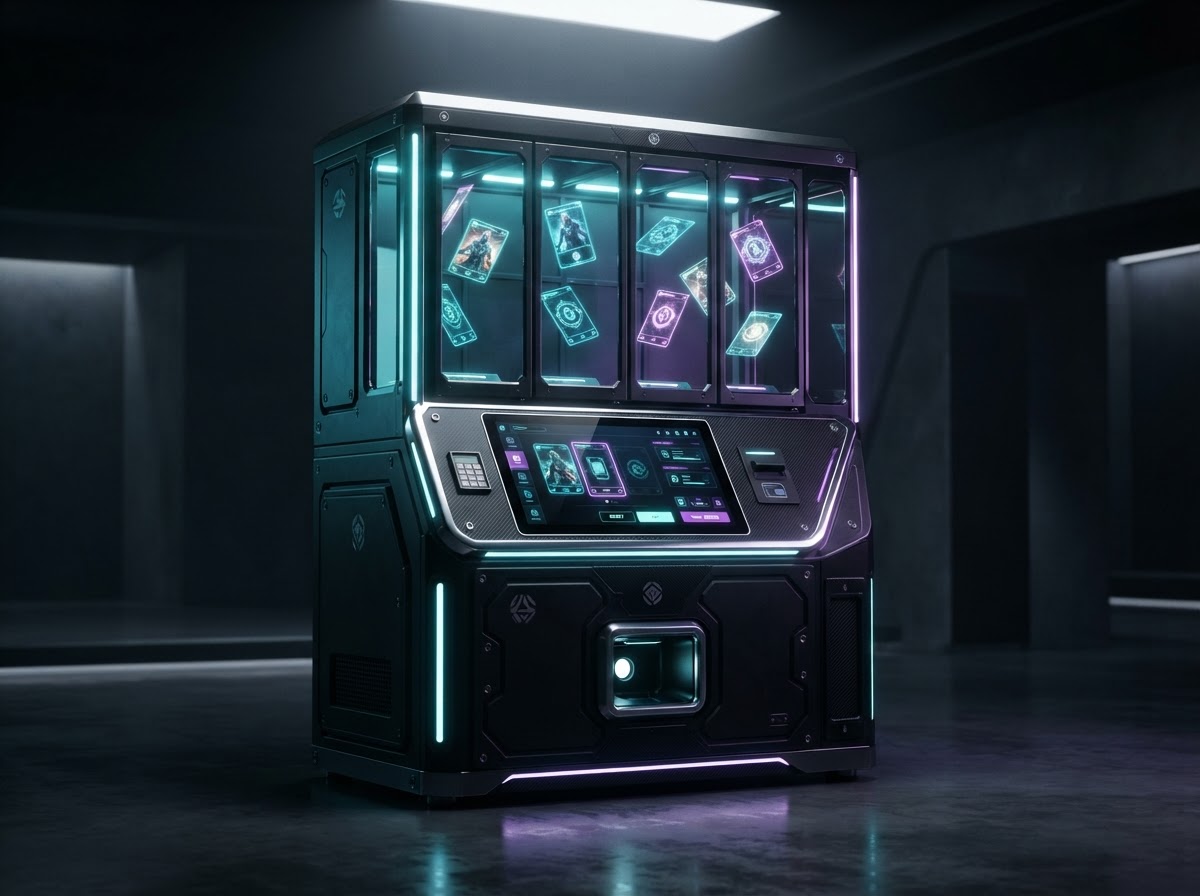 Miracle Vault automated TCG vending machine