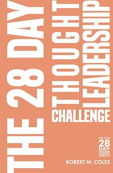The 28 Day Thought Leadership Challenge book cover