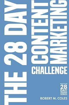The 28 Day Content Marketing Challenge book cover