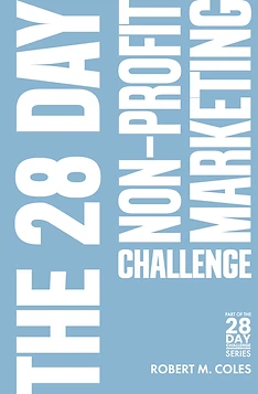 The 28 Day Nonprofit Marketing Challenge book cover