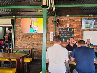 Big-screen sport and chalkboard specials at Ferreira's