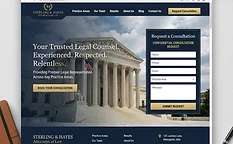 Law Firm — Website Redesign & Lead Capture