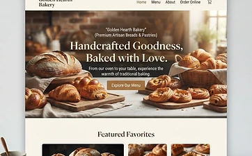 Artisan Bakery — New Website & Local SEO