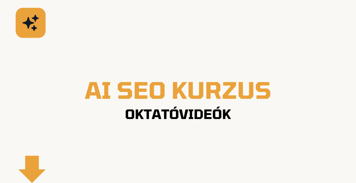 AI SEO kurzus