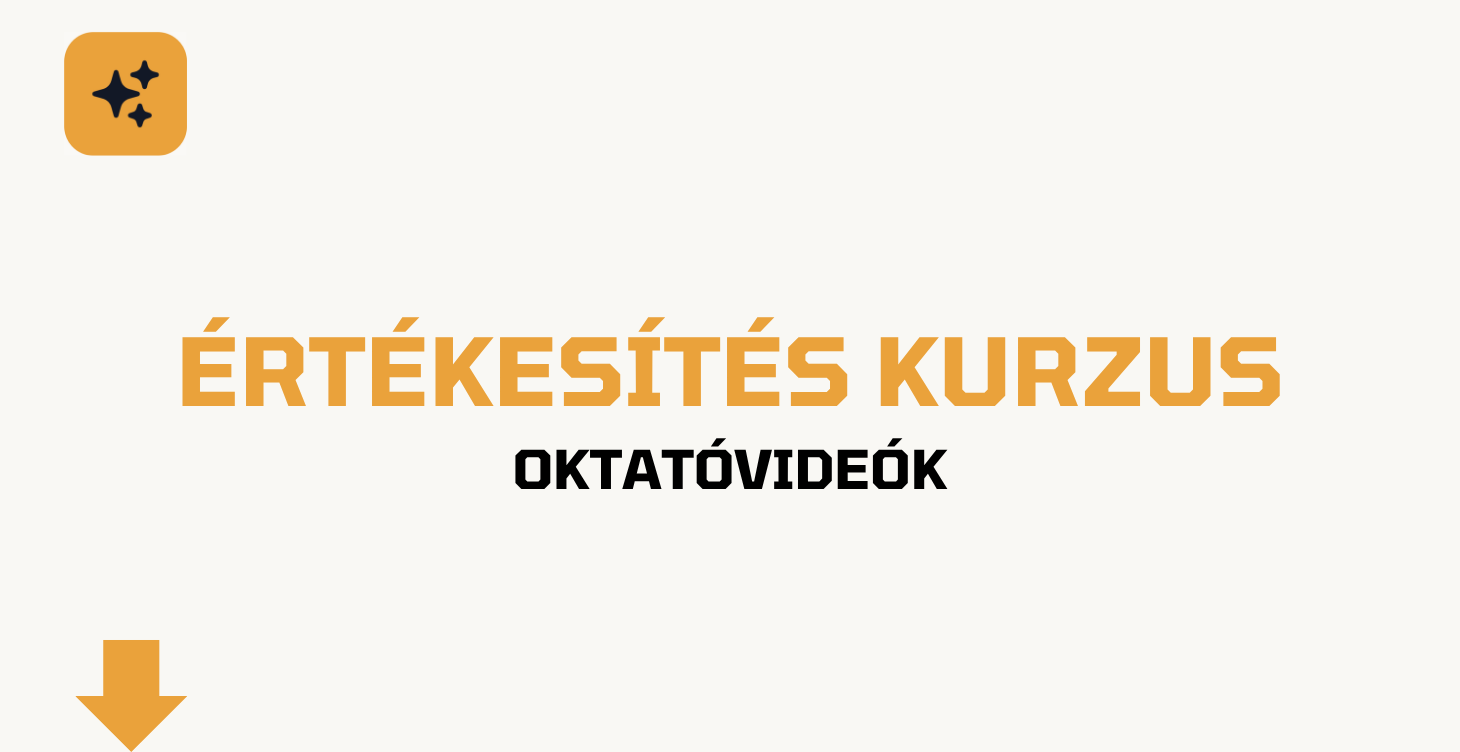 Értékesítés kurzus