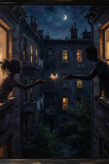 Paper Cranes at Midnight