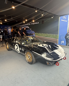 Ford GT40 heritage exhibit at Le Mans