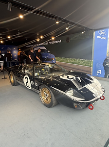 Ford GT40 heritage exhibit at Le Mans