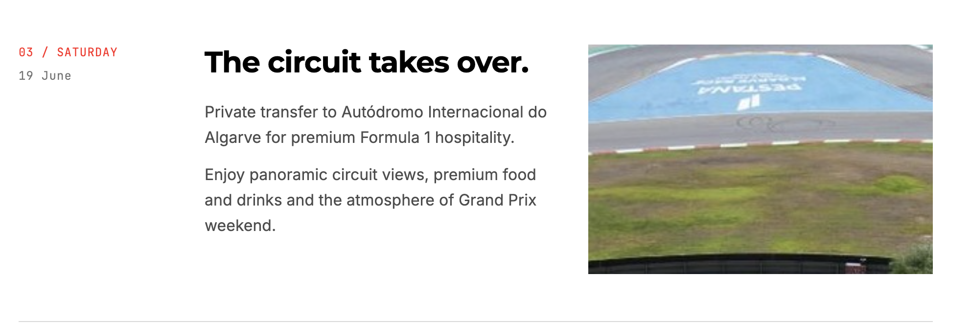 Autódromo Internacional do Algarve circuit