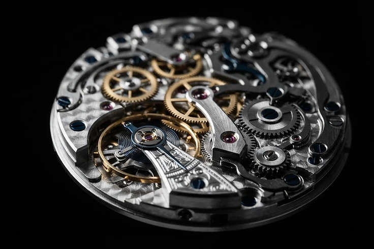 Watch movement detail