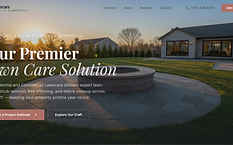 CNY Lawncare, Lawn Care website design by Triple M Media