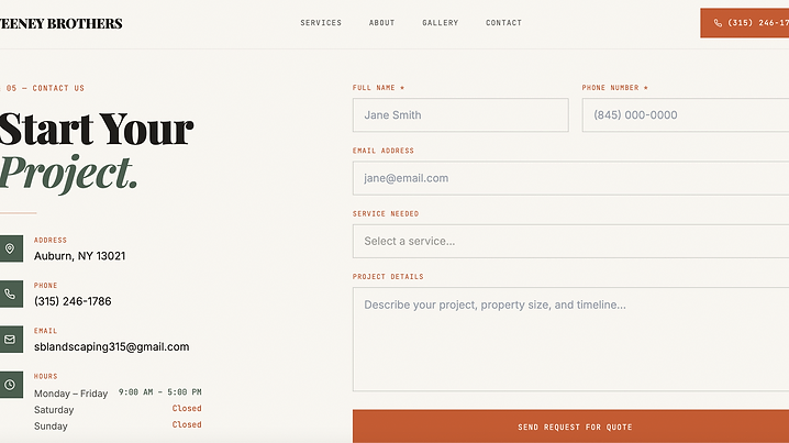 Sweeney Brothers free preview website
