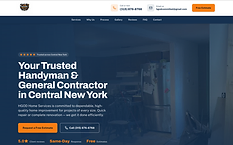 HGOD Home Services, Handyman & Contractor website design by Triple M Media