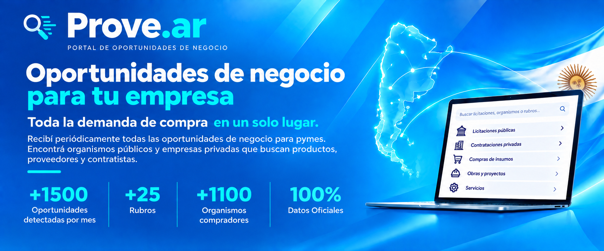 Oportunidades de negocio en Argentina — PROVE.AR