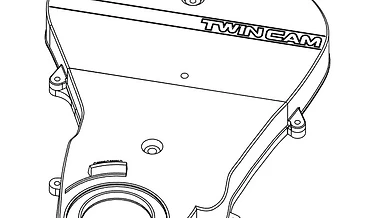 TWIN CAM Behuizing — 3D-print voorbeeld van Meine3D