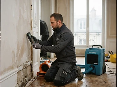 Dégât des eaux — Assainissement & remise en état à Paris et Île-de-France